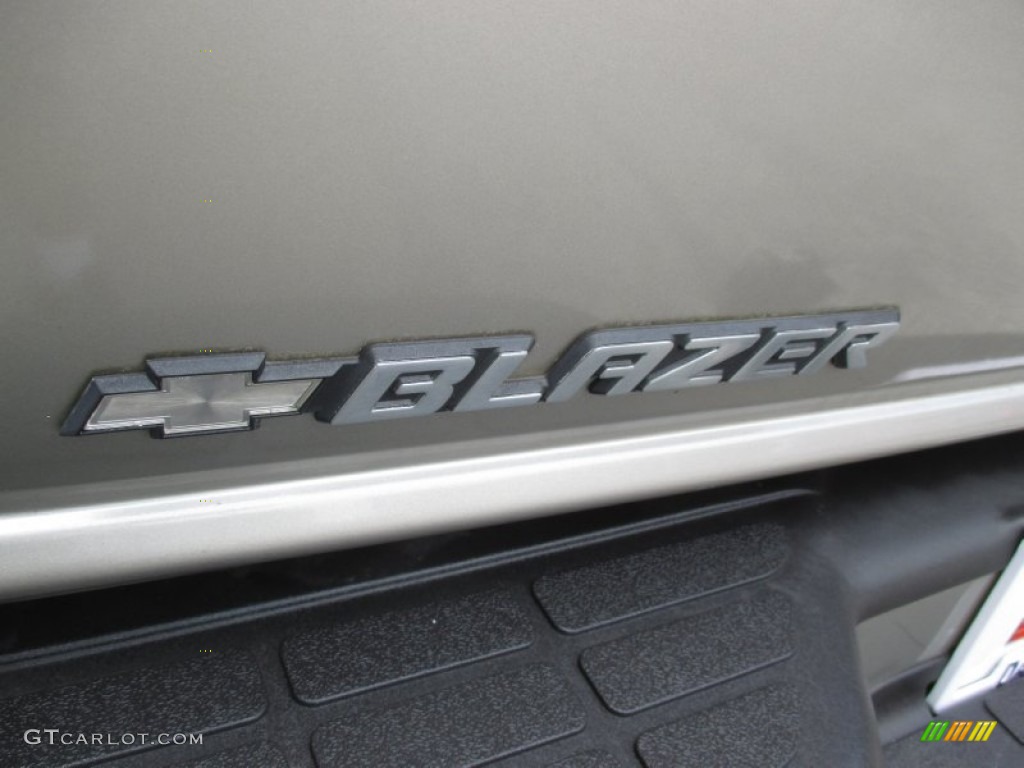 2002 Blazer LS 4x4 - Light Pewter Metallic / Graphite photo #8