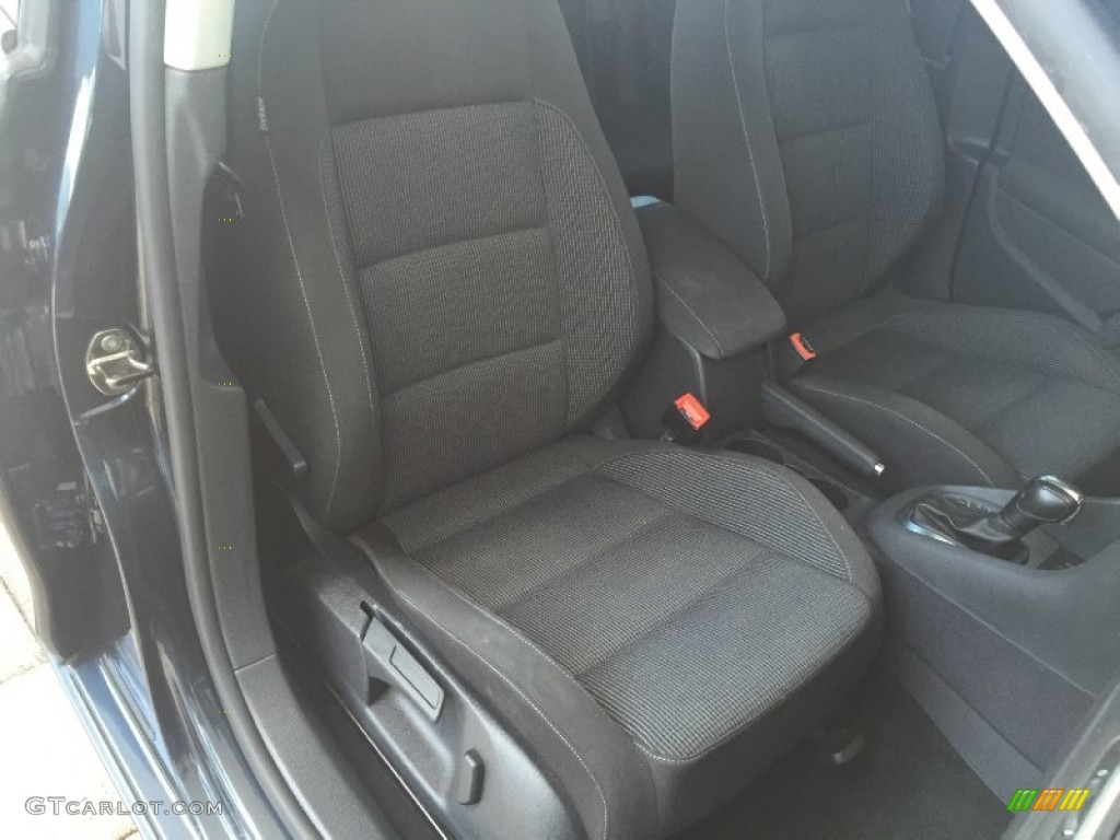 2012 Golf 4 Door - Blue Graphite Metallic / Titan Black photo #10