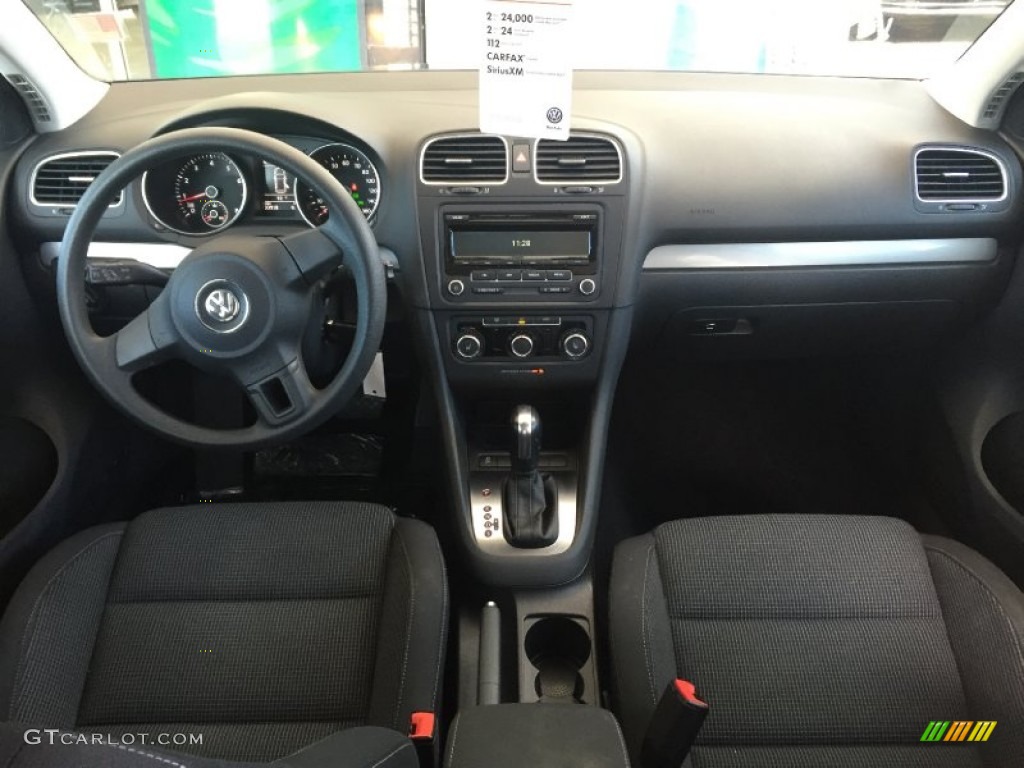 2012 Golf 4 Door - Blue Graphite Metallic / Titan Black photo #12