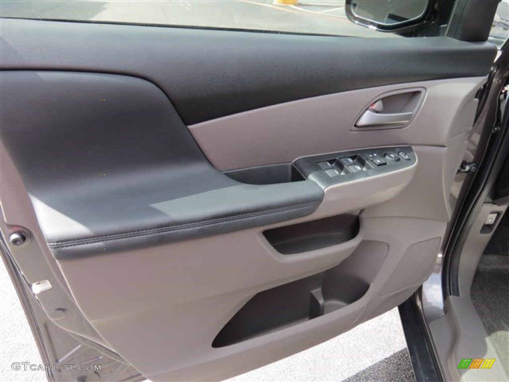 2013 Odyssey EX-L - Smokey Topaz Metallic / Gray photo #11