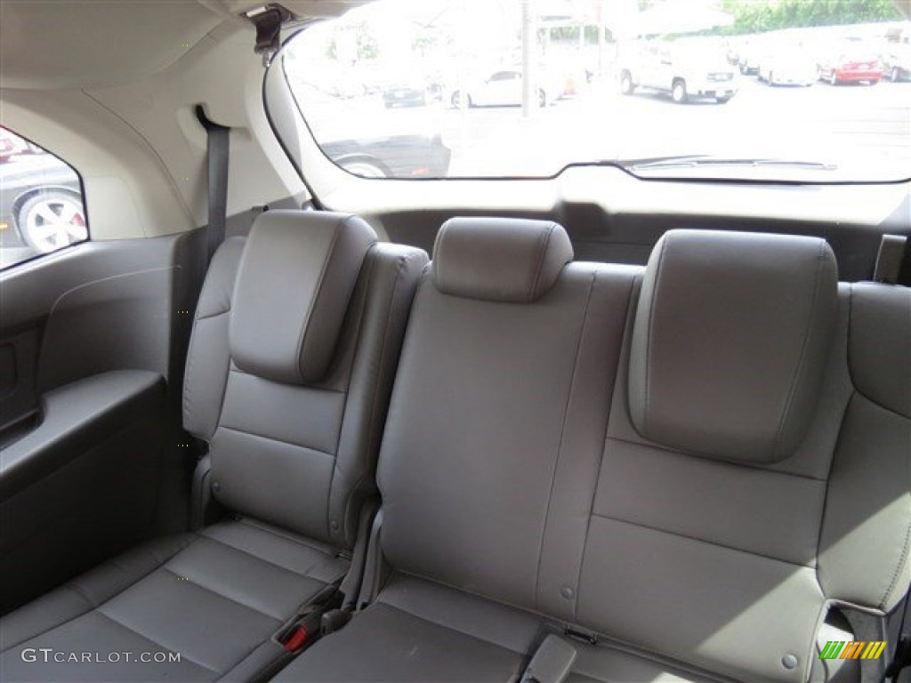 2013 Odyssey EX-L - Smokey Topaz Metallic / Gray photo #14