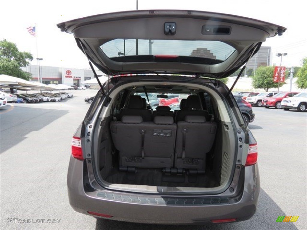 2013 Odyssey EX-L - Smokey Topaz Metallic / Gray photo #16