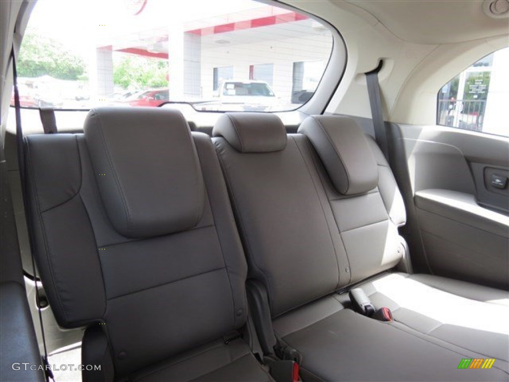 2013 Odyssey EX-L - Smokey Topaz Metallic / Gray photo #19