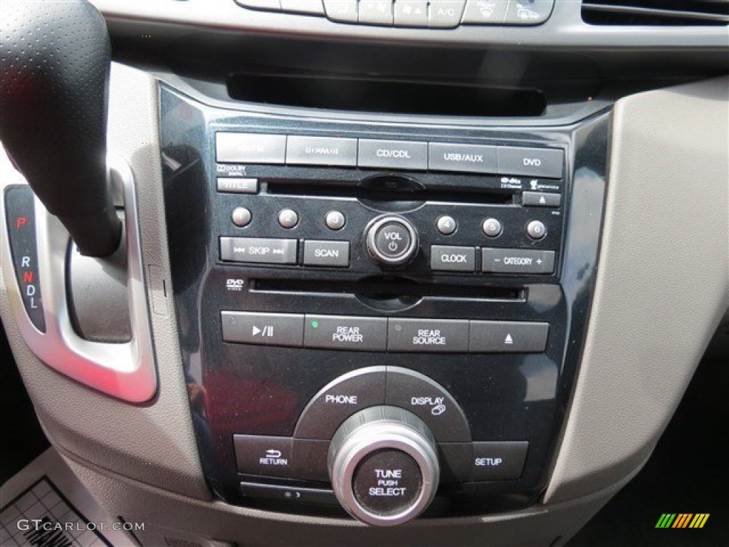 2013 Odyssey EX-L - Smokey Topaz Metallic / Gray photo #21