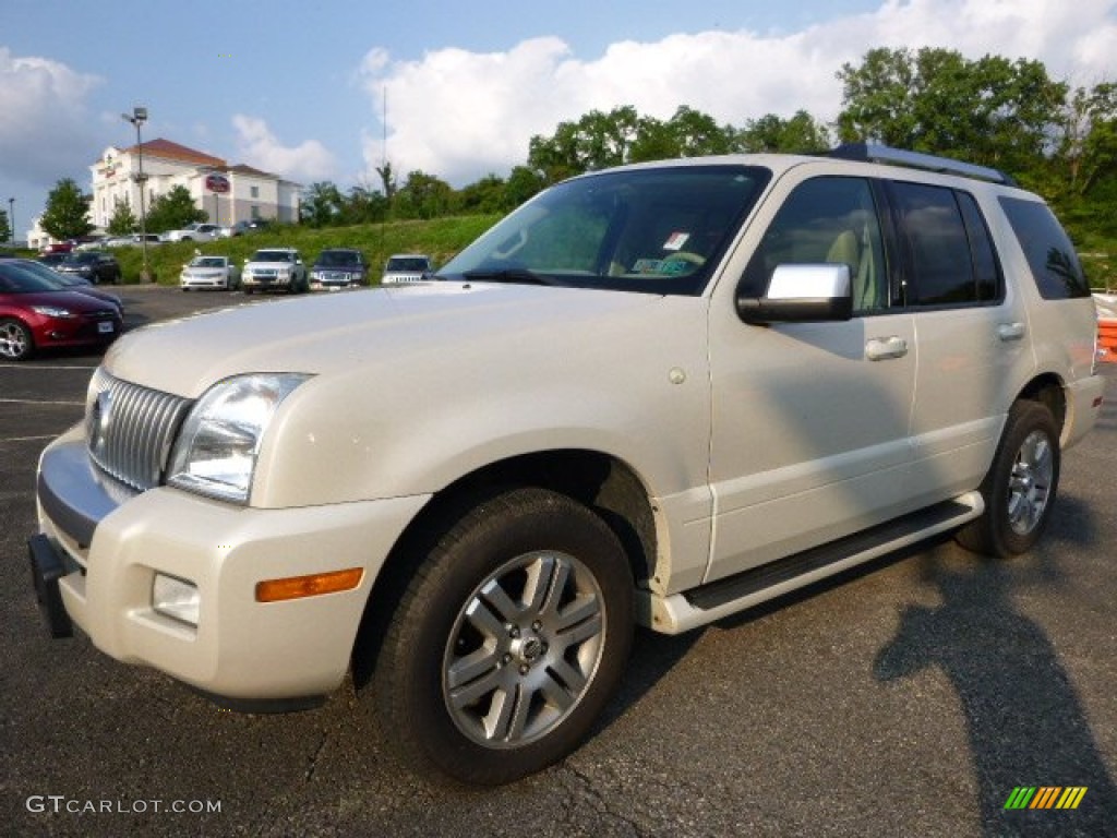 2006 Mountaineer Premier AWD - Oxford White / Camel photo #5