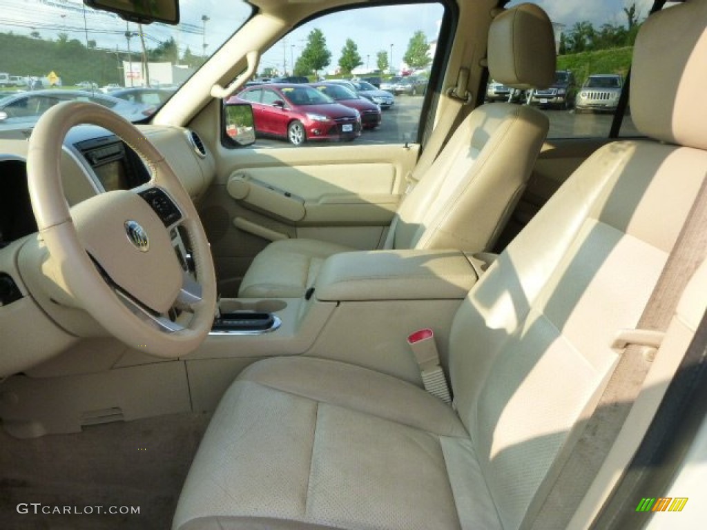 2006 Mountaineer Premier AWD - Oxford White / Camel photo #8