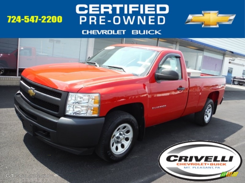 Victory Red Chevrolet Silverado 1500