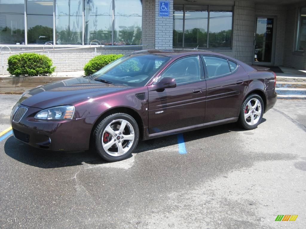 Dark Cherry Metallic Pontiac Grand Prix