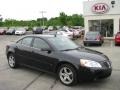 2009 Carbon Black Metallic Pontiac G6 V6 Sedan  photo #1