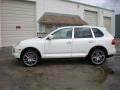 2008 Sand White Porsche Cayenne Turbo  photo #3