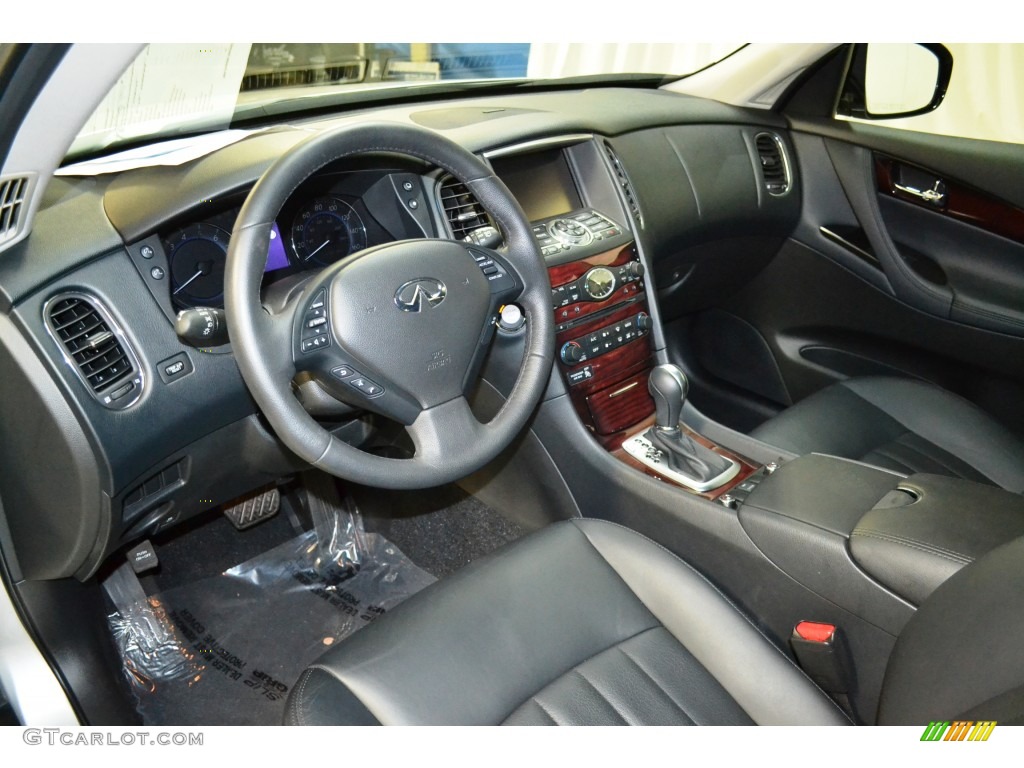 Graphite Interior 2014 Infiniti QX50 Journey Photo #105318974