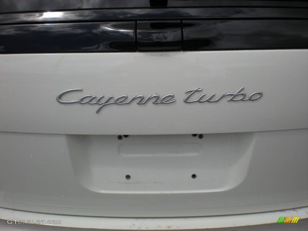 2008 Porsche Cayenne Turbo Marks and Logos Photo #10531950