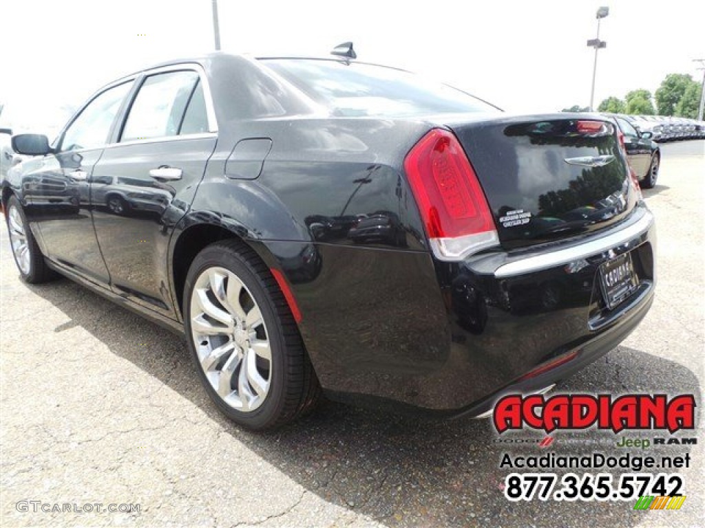 2015 300 C Platinum - Phantom Black Tri-Coat Pearl / Black photo #2