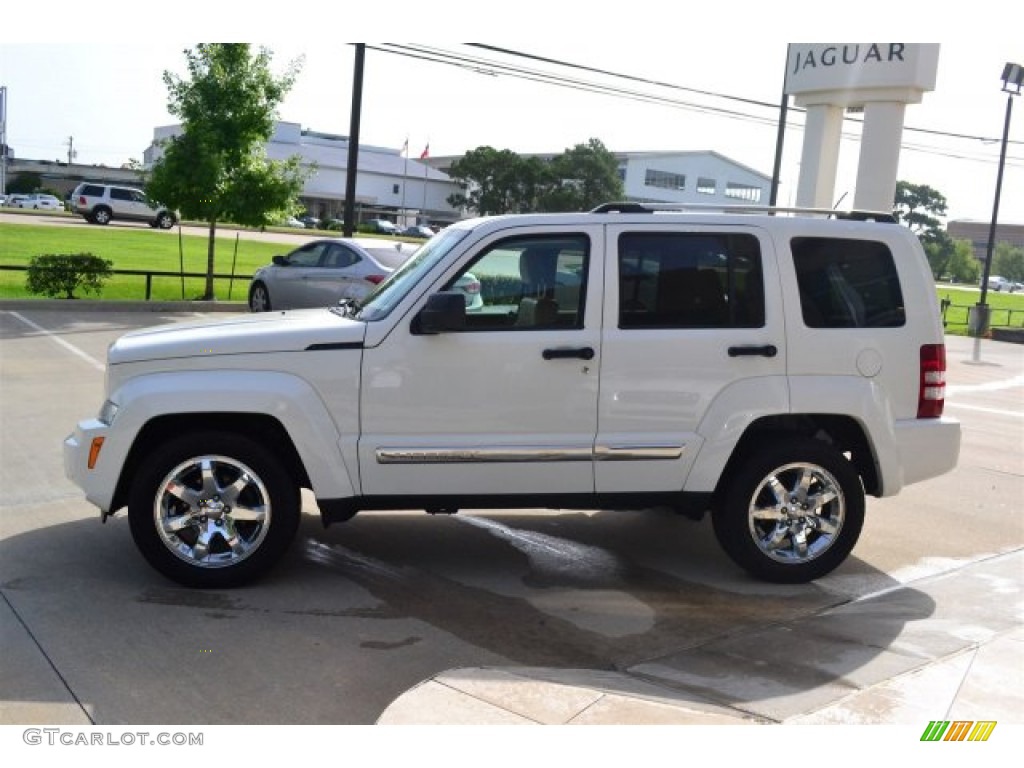 Stone White 2010 Jeep Liberty Limited 4x4 Exterior Photo #105320285