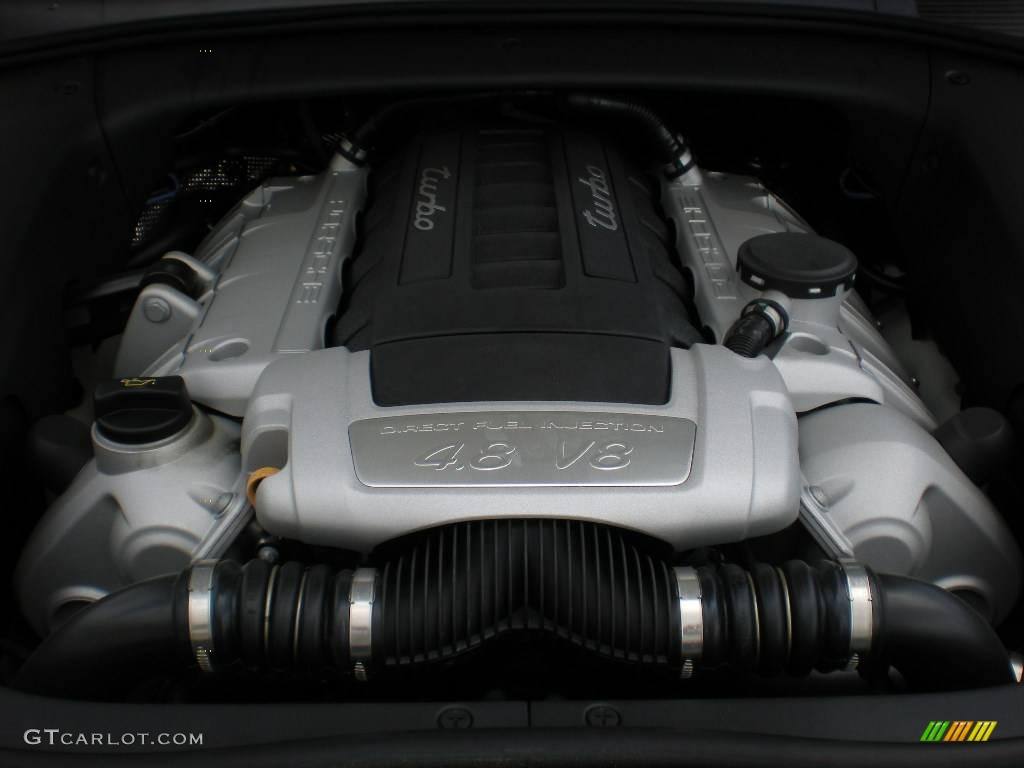 2008 Porsche Cayenne Turbo 4.8L DFI Twin-Turbocharged DOHC 32V VVT V8 Engine Photo #10532070