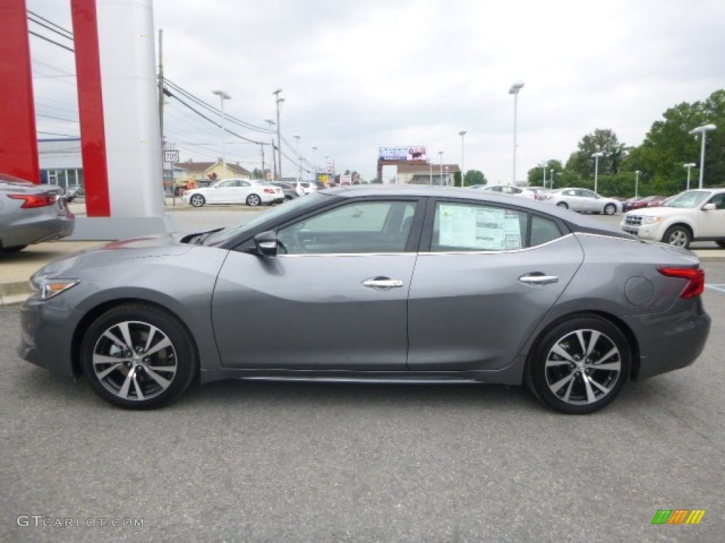 Gun Metallic 2016 Nissan Maxima SL Exterior Photo #105321389