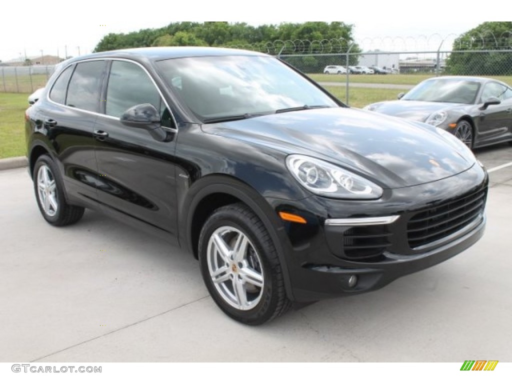 Black 2015 Porsche Cayenne Diesel Exterior Photo #105322154