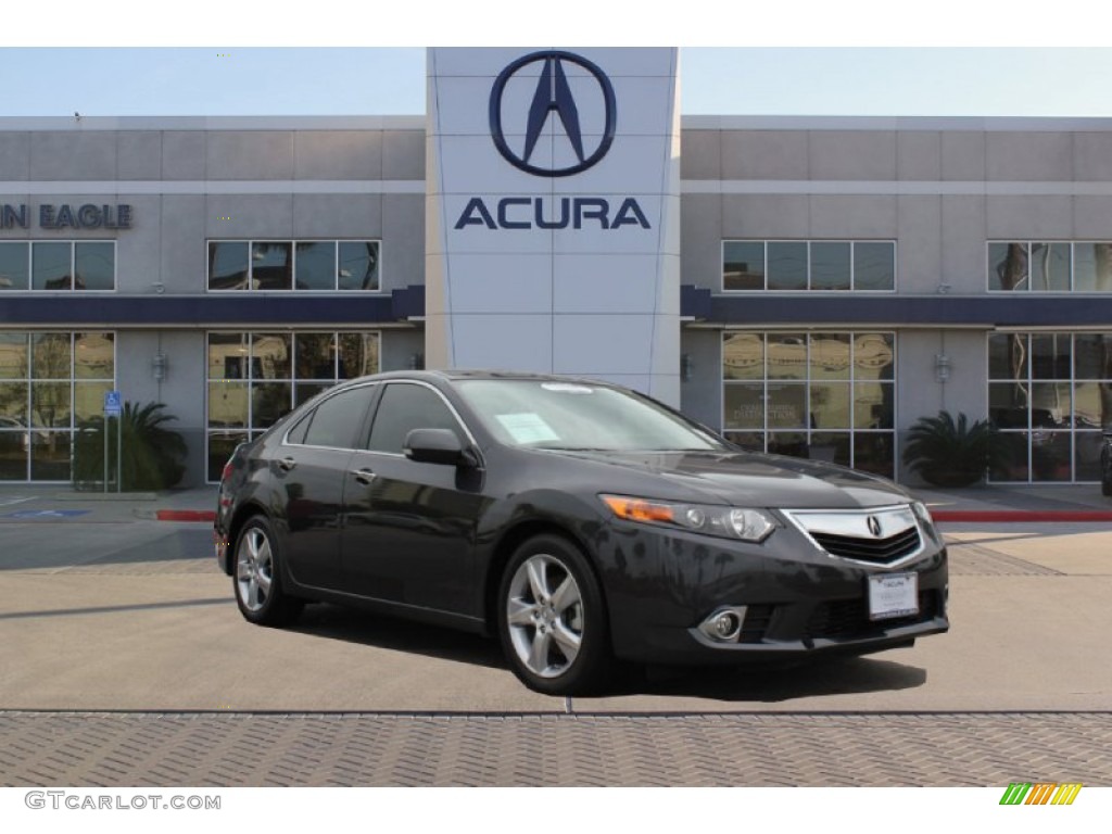 2013 TSX Technology - Crystal Black Pearl / Ebony photo #1