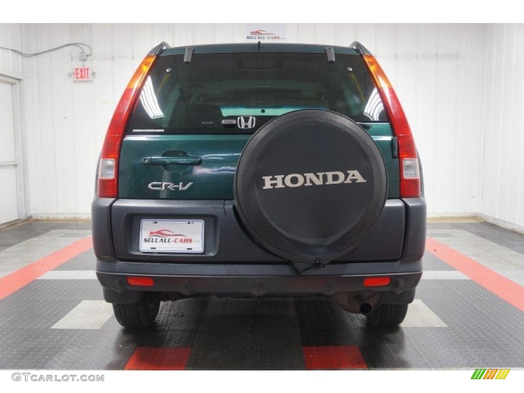 2003 CR-V EX 4WD - Clover Green Pearl / Saddle photo #9
