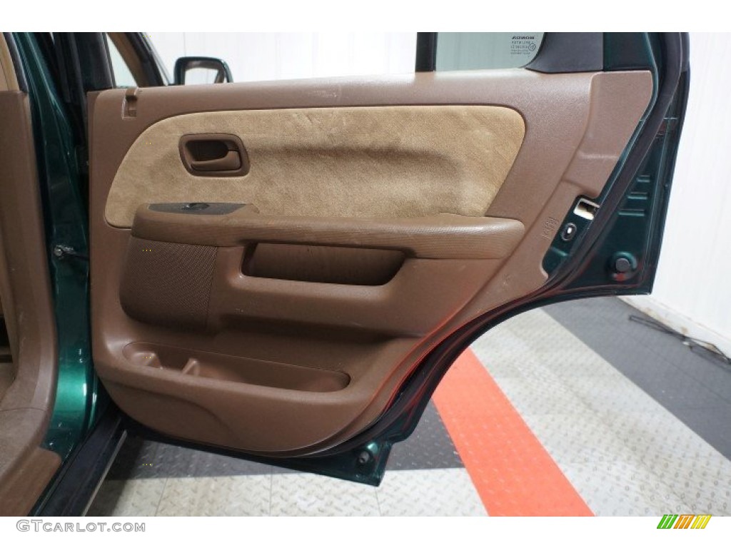 2003 CR-V EX 4WD - Clover Green Pearl / Saddle photo #16