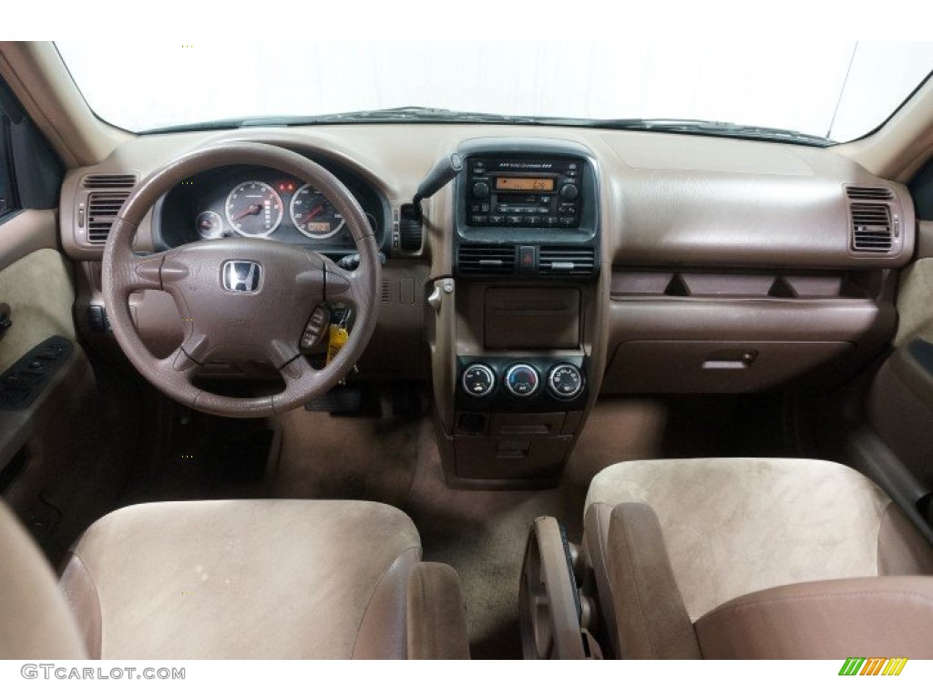 2003 CR-V EX 4WD - Clover Green Pearl / Saddle photo #21