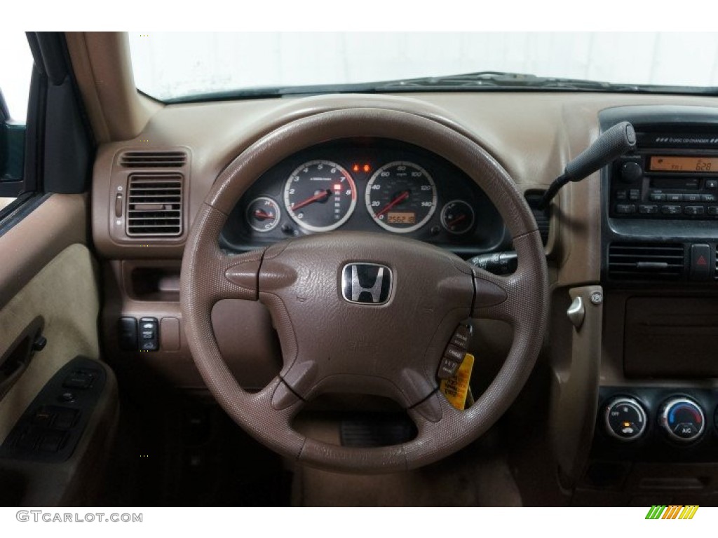 2003 CR-V EX 4WD - Clover Green Pearl / Saddle photo #22