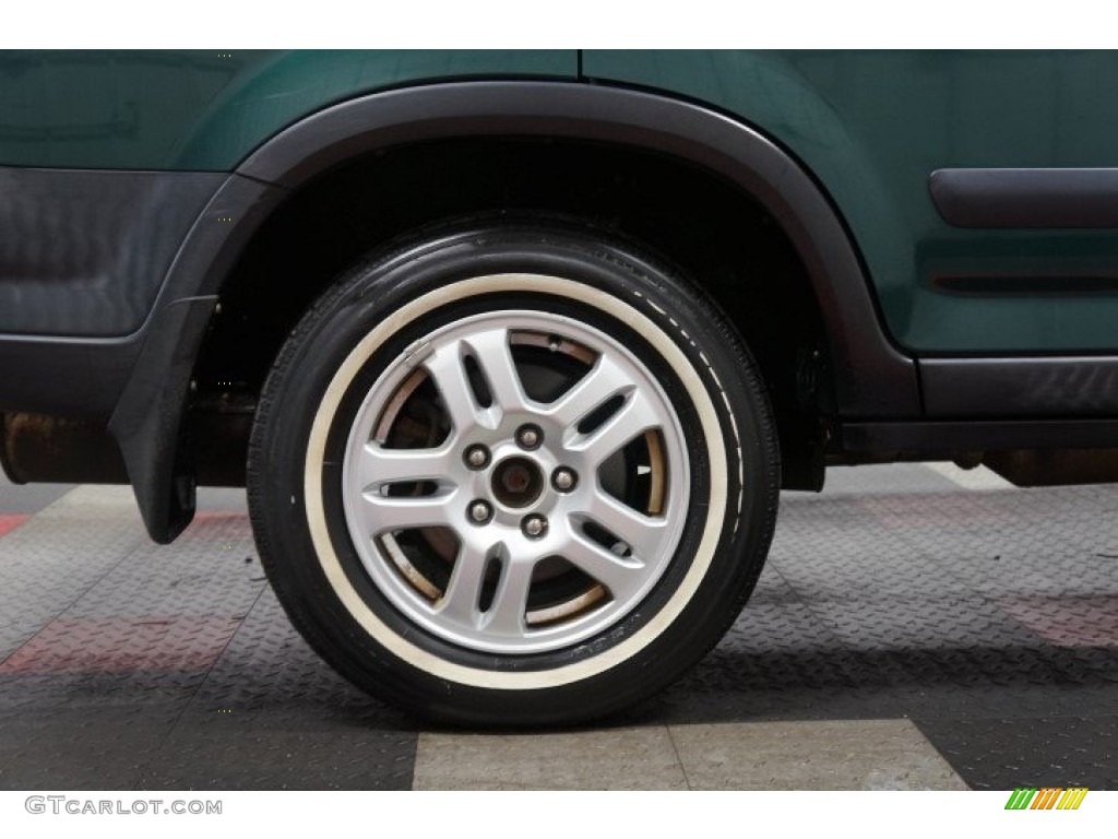 2003 CR-V EX 4WD - Clover Green Pearl / Saddle photo #47