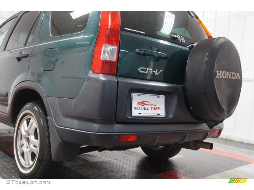 2003 CR-V EX 4WD - Clover Green Pearl / Saddle photo #49