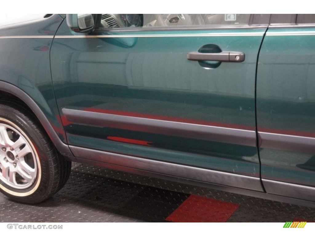2003 CR-V EX 4WD - Clover Green Pearl / Saddle photo #56