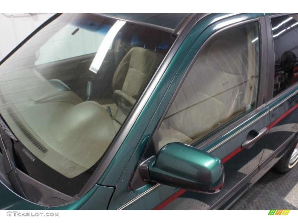 2003 CR-V EX 4WD - Clover Green Pearl / Saddle photo #62