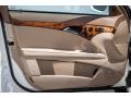 2008 Mercedes-Benz E Sahara Beige/Black Interior Door Panel Photo