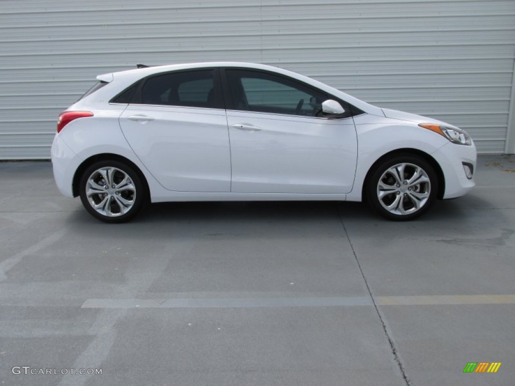 2015 Elantra GT  - Monaco White / Black photo #3