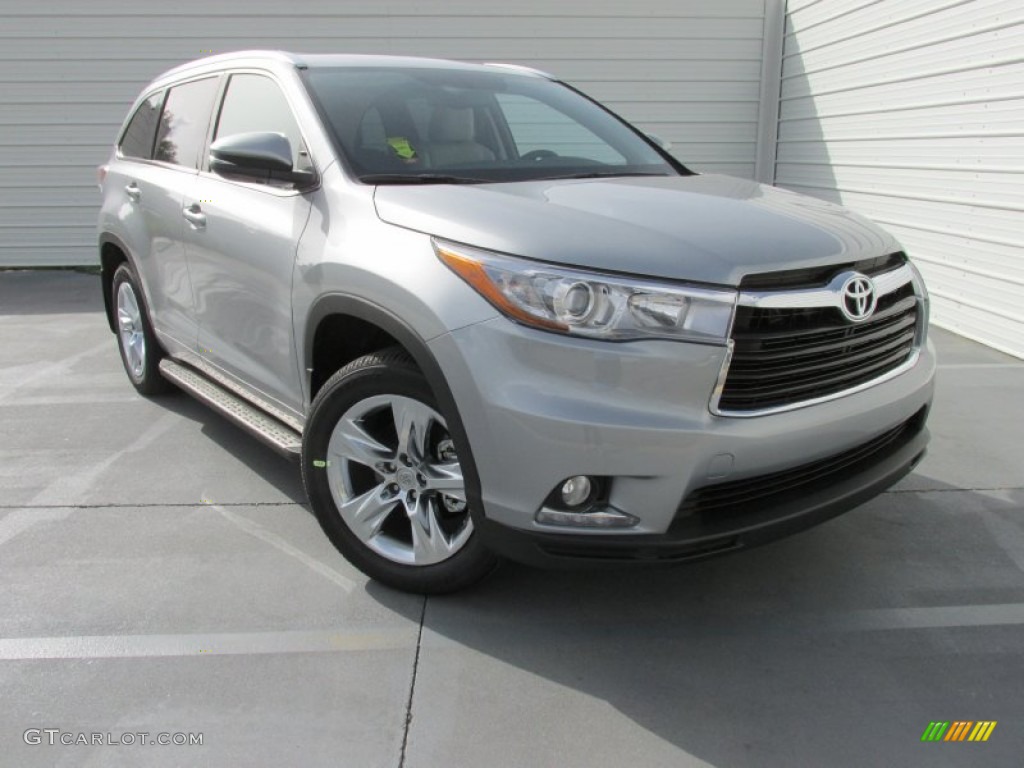 2015 Highlander Limited - Silver Sky Metallic / Ash photo #1