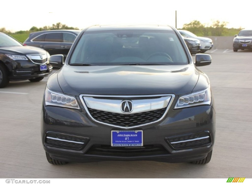 2016 MDX Technology - Graphite Luster Metallic / Ebony photo #2