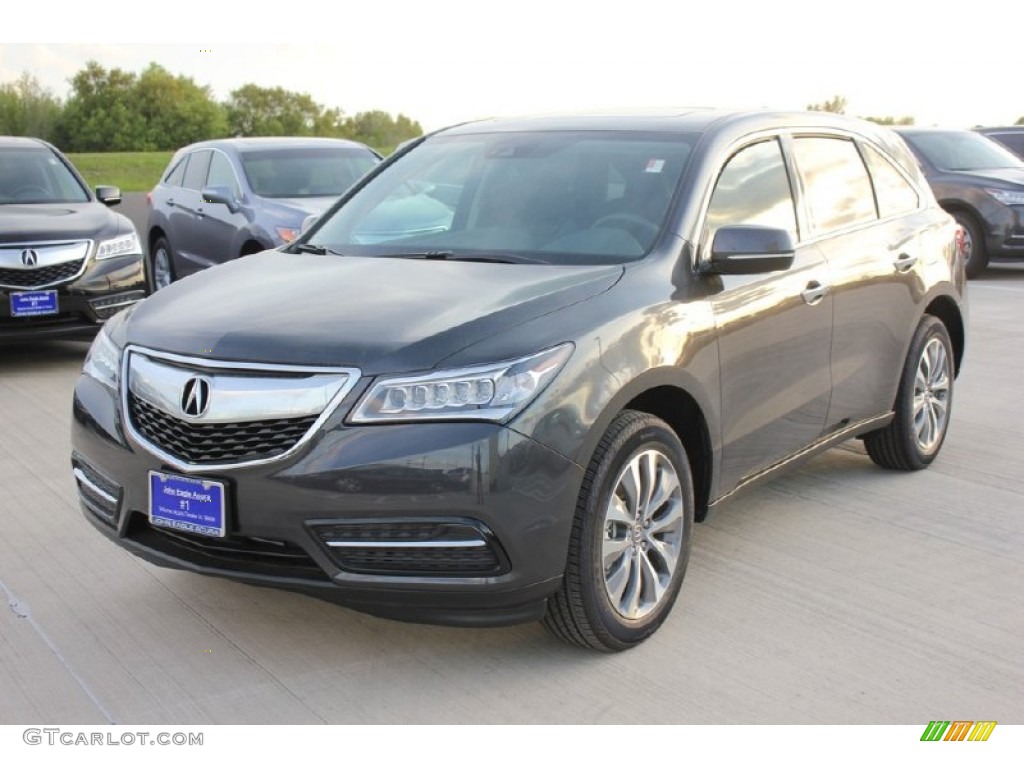 2016 MDX Technology - Graphite Luster Metallic / Ebony photo #3