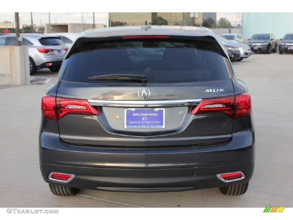2016 MDX Technology - Graphite Luster Metallic / Ebony photo #6