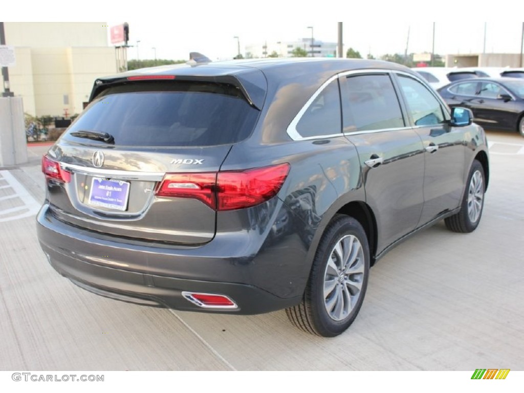 2016 MDX Technology - Graphite Luster Metallic / Ebony photo #7