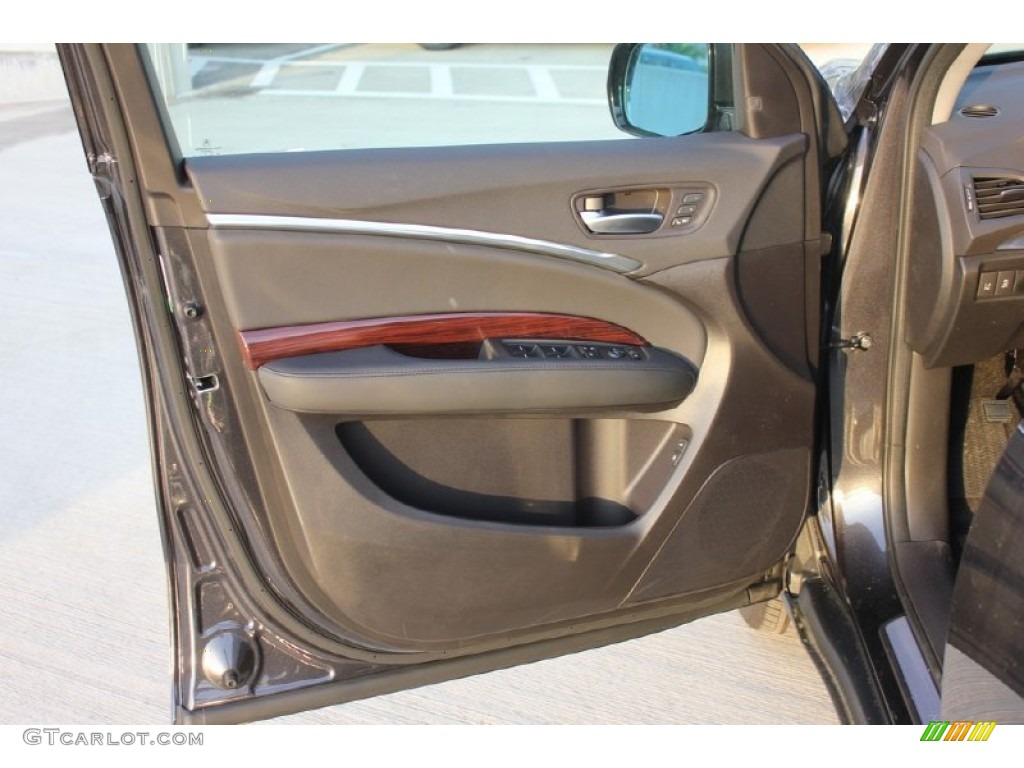 2016 MDX Technology - Graphite Luster Metallic / Ebony photo #16