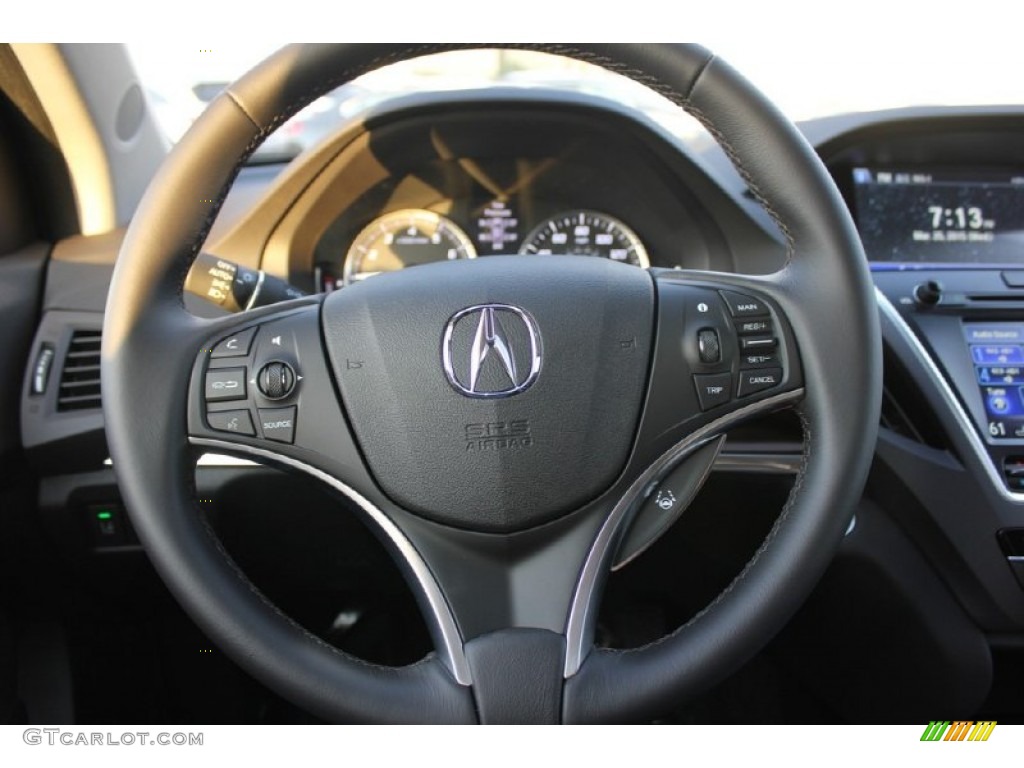 2016 MDX Technology - Graphite Luster Metallic / Ebony photo #35