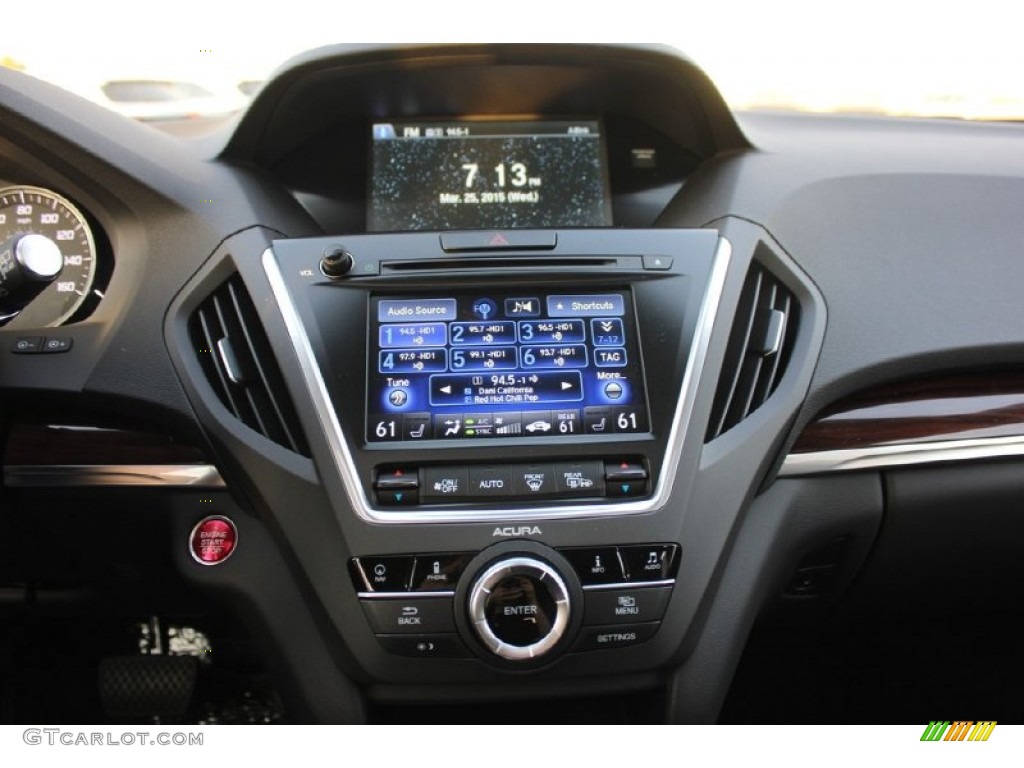 2016 MDX Technology - Graphite Luster Metallic / Ebony photo #36