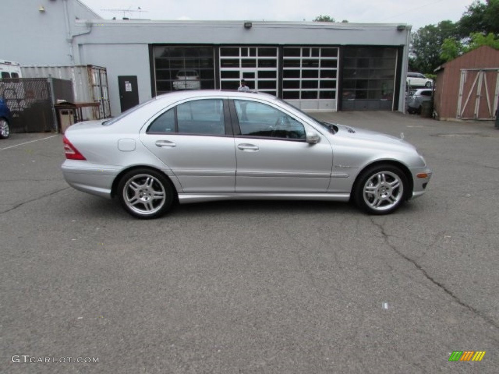 Brilliant Silver Metallic 2004 Mercedes-Benz C 32 AMG Sedan Exterior Photo #105334938