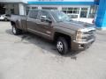 Brownstone Metallic - Silverado 3500HD High Country Crew Cab Dual Rear Wheel 4x4 Photo No. 3