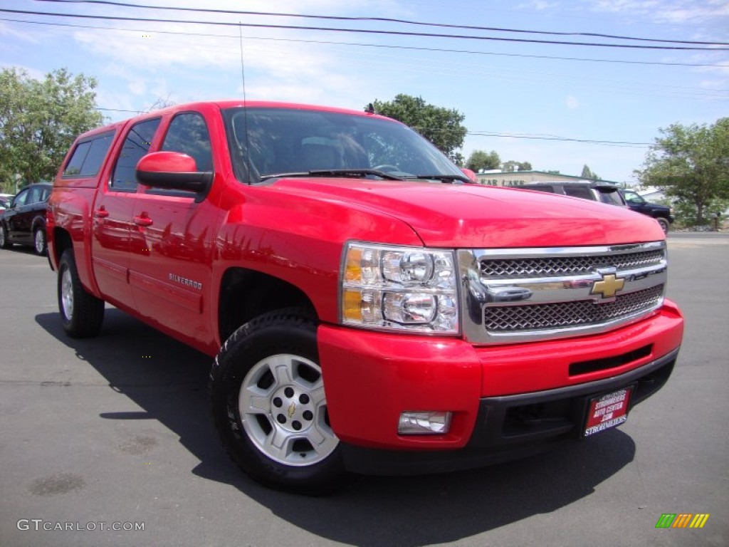 Victory Red Chevrolet Silverado 1500