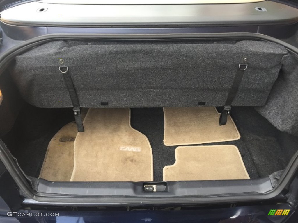 2001 Saab 9-3 SE Convertible Trunk Photo #105337194