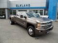 Brownstone Metallic - Silverado 3500HD High Country Crew Cab Dual Rear Wheel 4x4 Photo No. 1