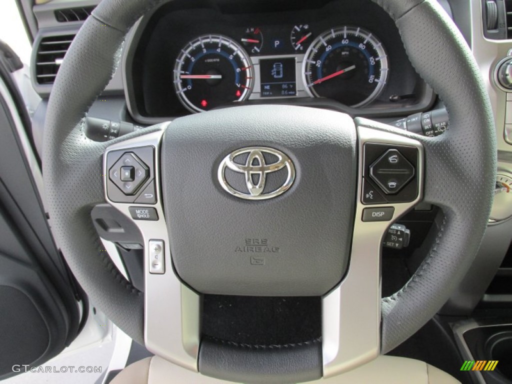 2015 4Runner SR5 Premium - Super White / Sand Beige photo #31