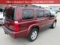 2008 Red Rock Crystal Pearl Jeep Commander Sport 4x4  photo #3