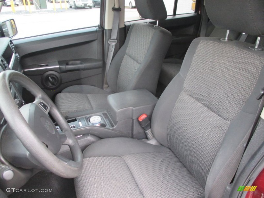 2008 Commander Sport 4x4 - Red Rock Crystal Pearl / Dark Slate Gray photo #4