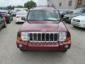 2008 Red Rock Crystal Pearl Jeep Commander Sport 4x4  photo #13