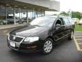 2007 Deep Black Volkswagen Passat 2.0T Wagon  photo #1